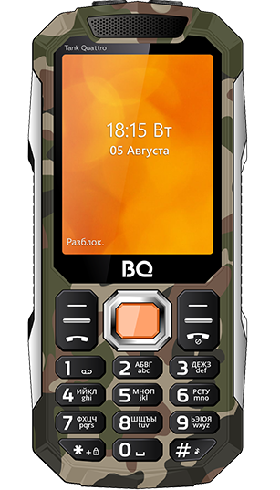 Телефон BQ 2819 Tank Quattro
